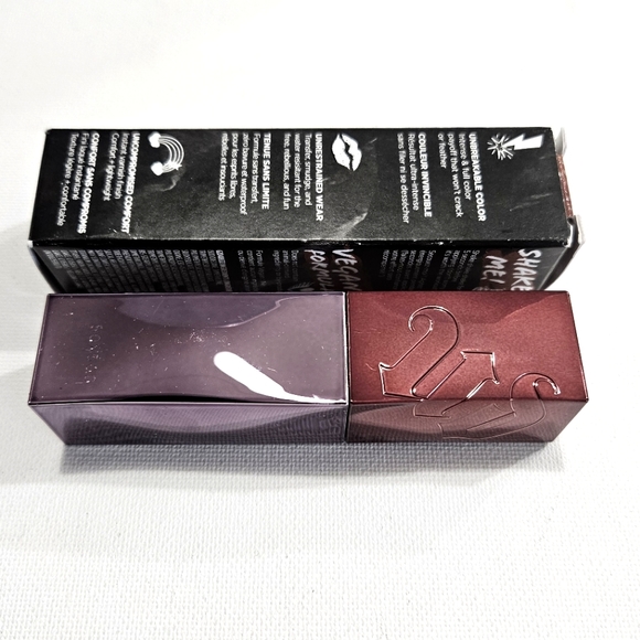 2 Tubes Kissing Frenzy Urban Decay Lip Bond NIB! - Picture 4 of 6